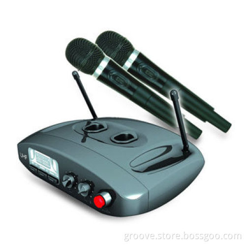 Using 200pcs Microphone at the Same Time with Recharge Battery UHF Wireless Microphone System